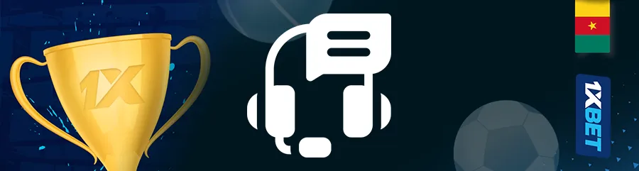 Service client 1xbet Cameroun